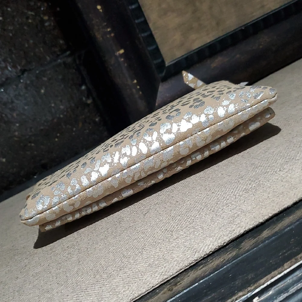 Lodis Metallic Silver Clutch - Picture 6 of 11